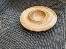 Hand turned wooden dish - turned,