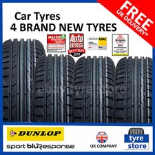 4X New 215 55 16 Dunlop Sport