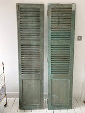 Pair of French Vintage wooden