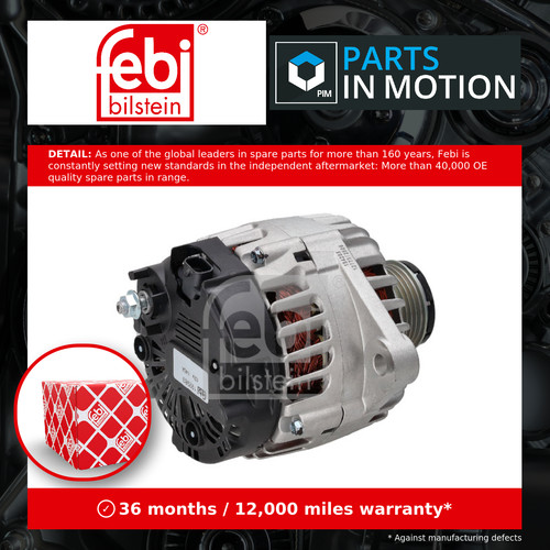Alternator fits vauxhall - fits,