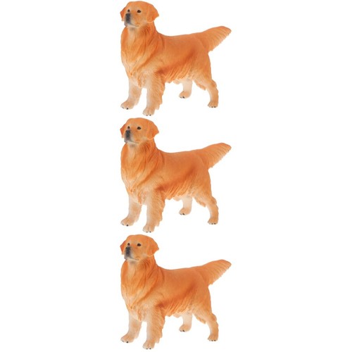 Count mini dog figurines - 3,