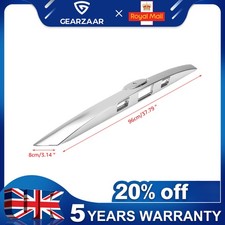 Rear Chrome Tailgate Boot