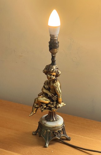 Vintage sculpture cherub - sculpture, of