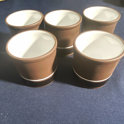Hornsea contrast egg cups 5 - egg,