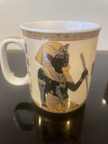 Monno egyptian design mug gold - monno,