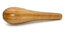 Hand-turned wooden light pull