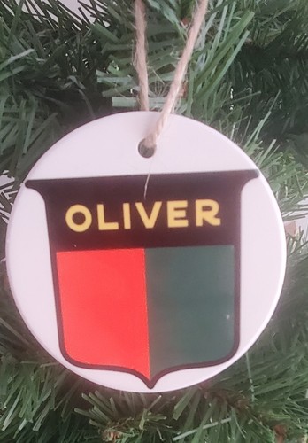 Oliver tractor logo christmas - oliver,