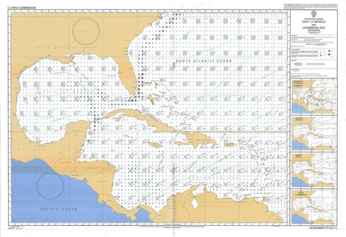 5142 routeing chart gulf - chart,