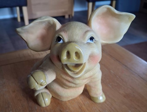 Resin leonardo collection - collection, pig