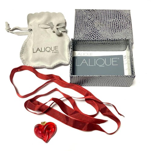 Lalique necklace heart - ,