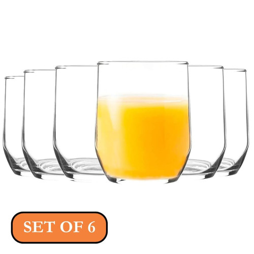 6pc tumbler glasses set - 6pc,