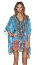 Camilla Short Lace Up Kaftan Size OneSize Take My Hand 
