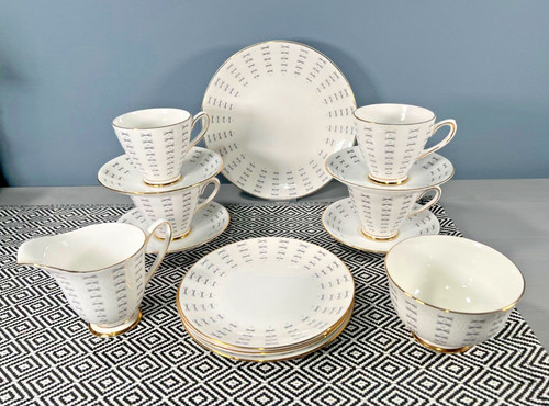 Windsor aurora tea set trios - set,
