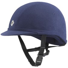 Charles Owen Young Riders YR8 Riding Hat - Navy