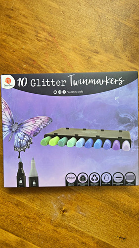 Decotime twinmarkers glitter - decotime,