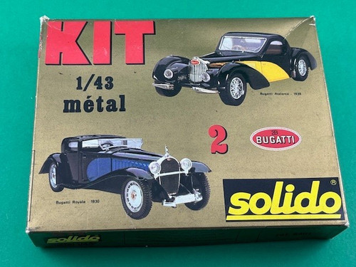 Solido die cast kits - die, (#