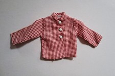 Vintage Sindy 1963 Pony club red & white shirt Pedigree Orginal Outfit