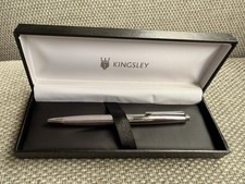 Kingsley Black Ballpoint Pen