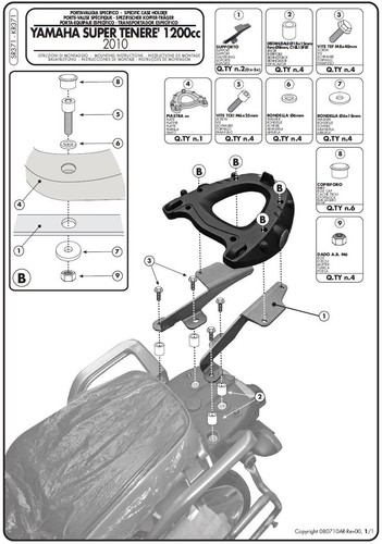 Sr371 givi case - sr371, for