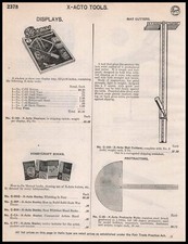 1948 X-Acto Handcraft Knives &