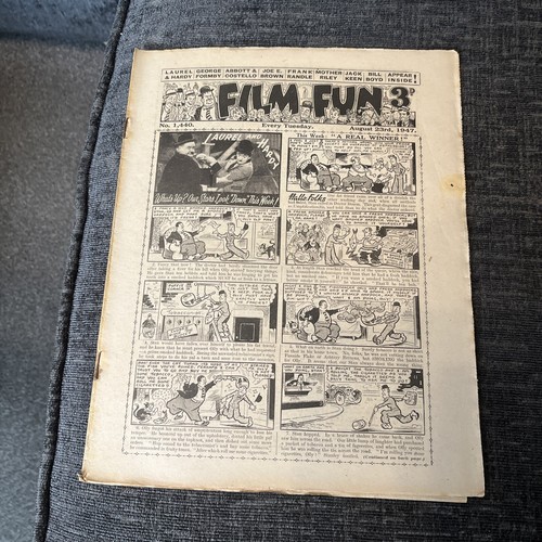 Film fun comic - film, august