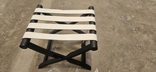 Foldable Luggage Rack. Black