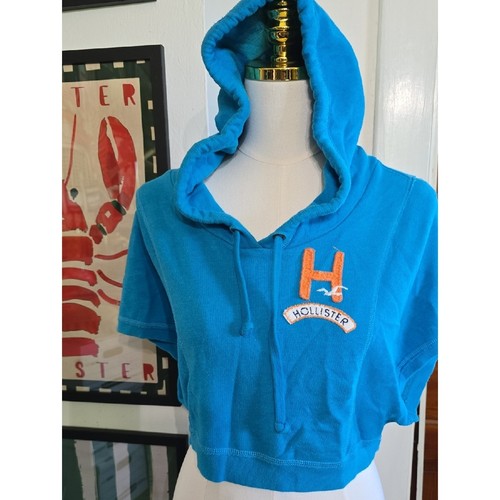 Vintage hollister blue cropped - vintage,