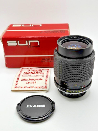 Sun sunactinon 35 70mm - sunactinon, mc