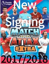 New Signing Cards Match Attax