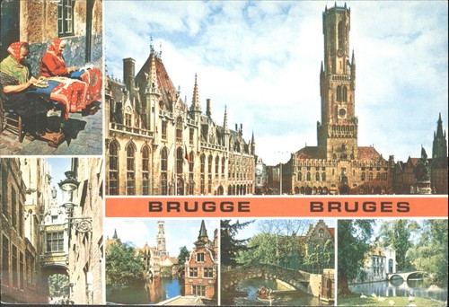 Bruges belgium multi view - bruges,