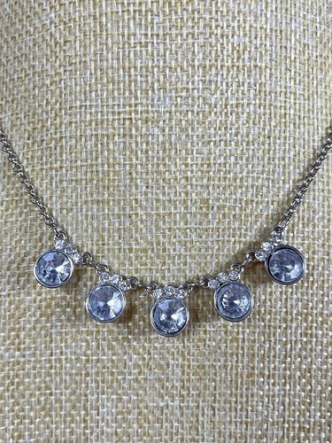 Next silver tone rhinestone - silver,