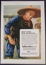 1944 Hallicrafters WWII Radio