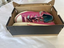 Converse All Star Chuck Taylor Girls' Low Top Sneakers Shoes Youth Size 2