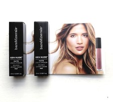 2X Bare Minerals Gen Nude Matte Liquid Lipcolour - Shade 'Swag' - 2ml - TRAVEL