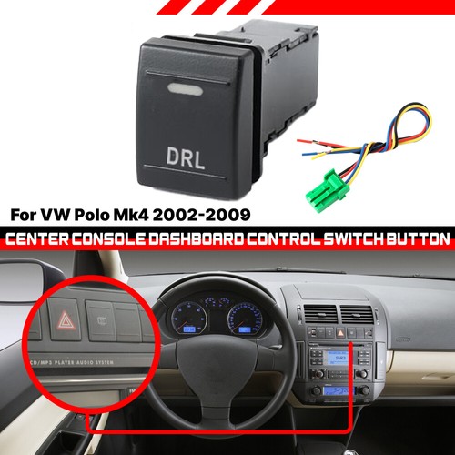 Drl switch button for polo - drl,