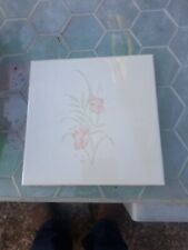 Ceramic Kitchen/Bathroom Wall Tiles Pack Of 10 Ruth Champane 6"X 6"