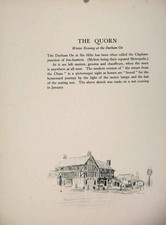 Old antique print - the, quorn