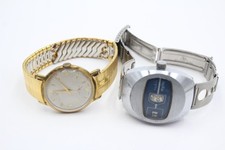 Vintage Mechanical Watches Oris Ruhla Digital WORKING x 2