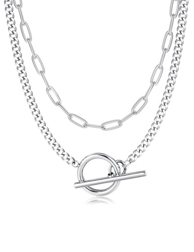 Adramata gold necklaces - gold,