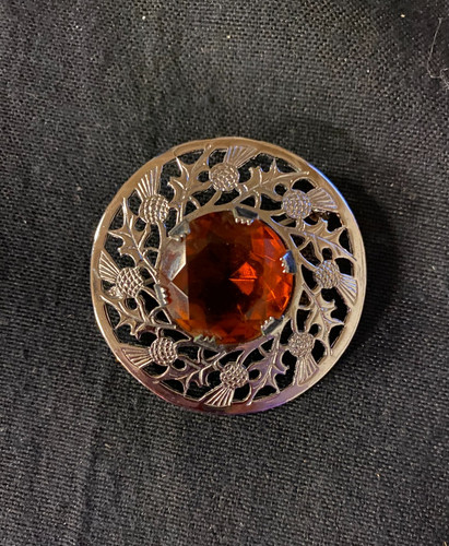 Vintage mizpah scottish amber - vintage,