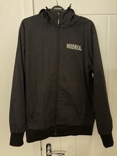 Men Hoodrich Black Lightweight Jacket Size M