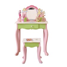 Kids Vanity Table Set Wooden
