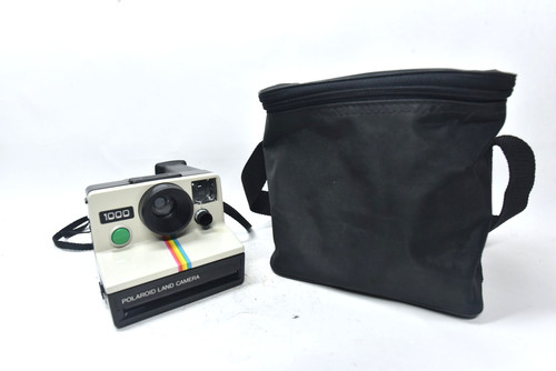 Vintage polaroid land camera - polaroid,