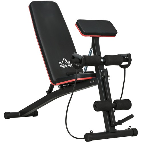 Homcom foldable dumbbell bench - homcom,