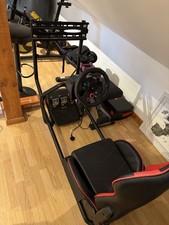 GT Gaming simulator and chair 