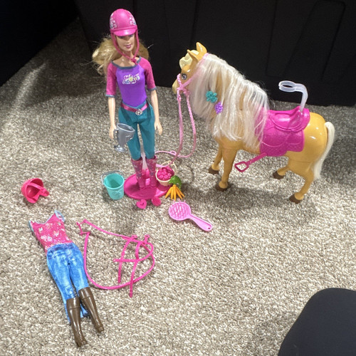 Barbie and tawny equestrian - and,