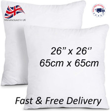Cushion inserts 26x26 Inch 65 x 65 cm Inners Pads Fillers Extra Deep Filled Sofa