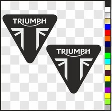 Triumph stickers decals 2 - triumph, x