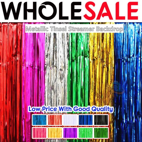 Foil fringe tinsel - 2m-3m,
