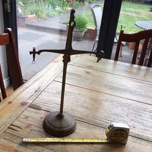 Vintage brass balance - brass,